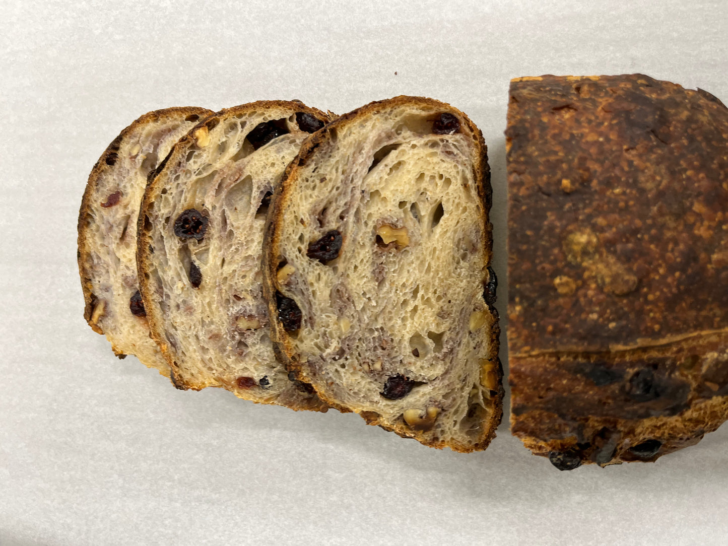 Cranberry Walnut Sourdough