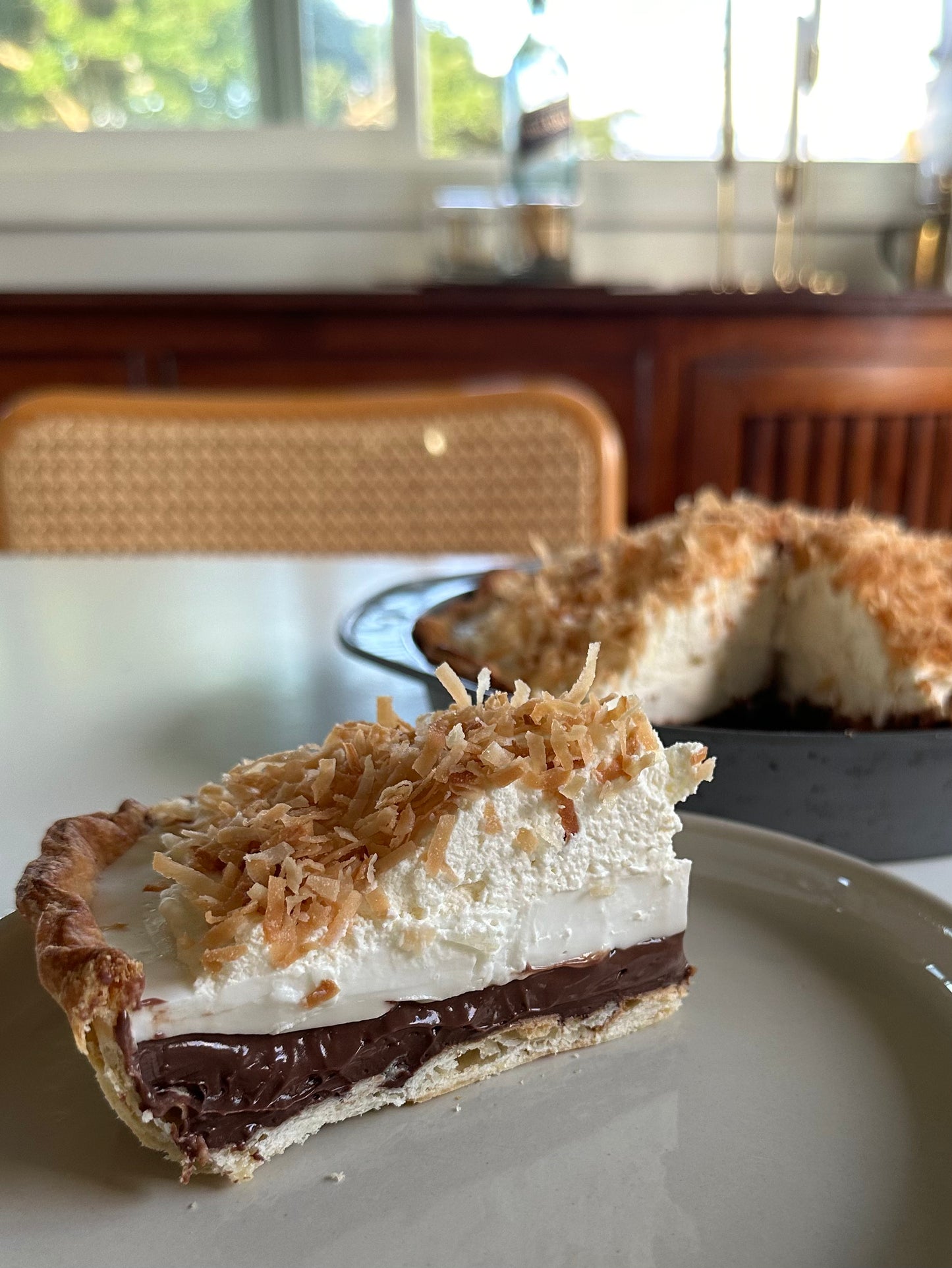 Chocolate Haupia Pie