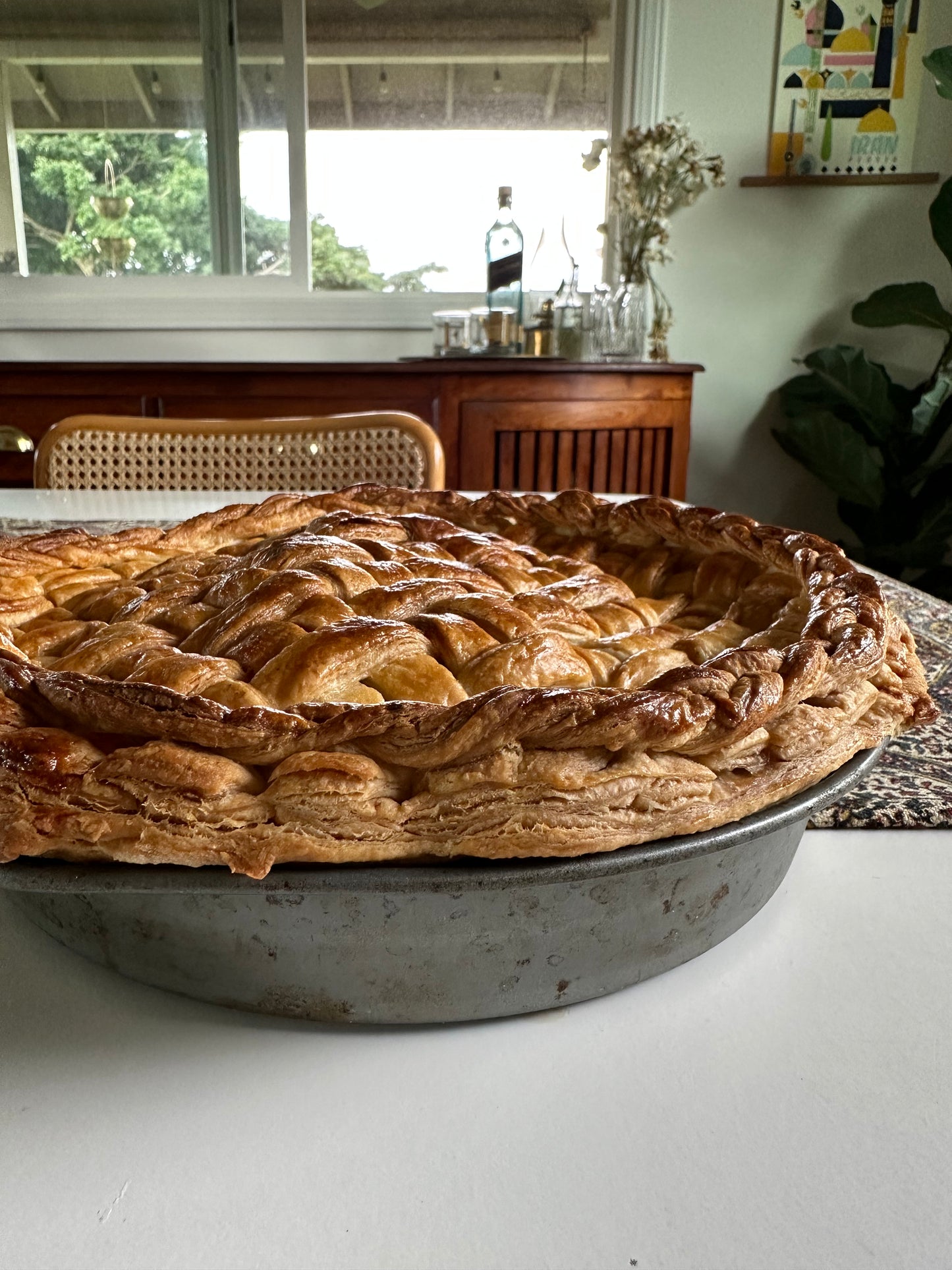 Apple Cardamom Pie