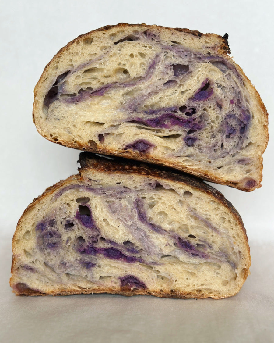 Okinawa Sweet Potato Sourdough