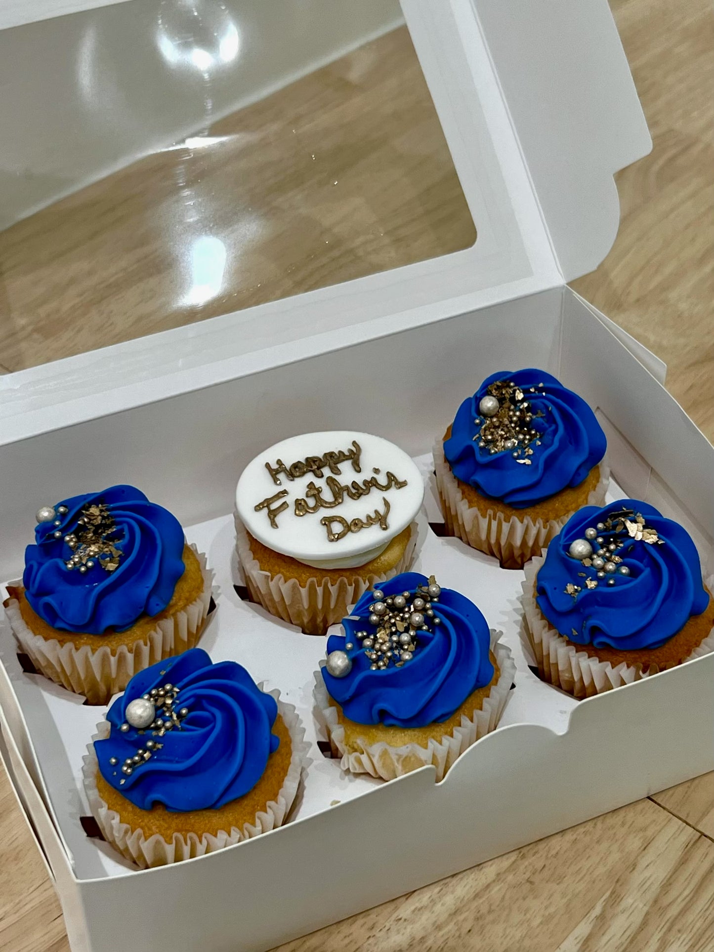 Father's Day Cupcake Box