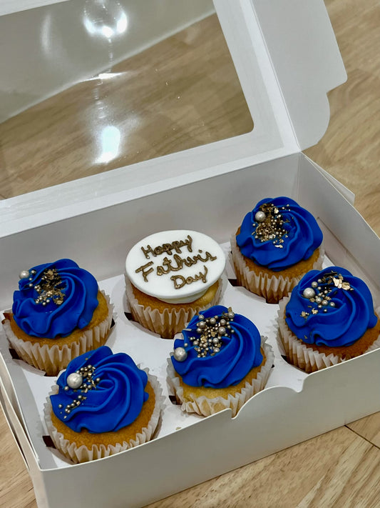 Father's Day Cupcake Box