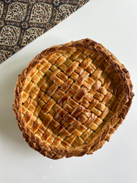 Apple Cardamom Pie